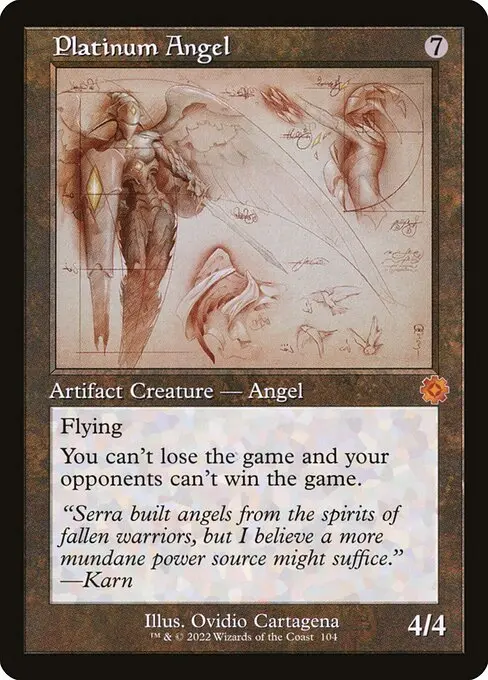 Platinum Angel (V.2) BRR-104 Mythic Englisch
