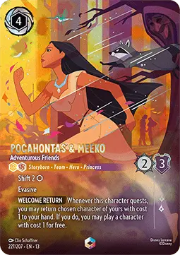 Pocahontas & Meeko - Adventurous Friends (V.2) - Attack of the Vine! (Enchanted) [13ATV-227]