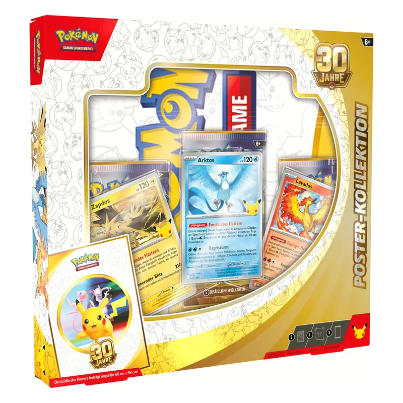 Pokémon 30 Jahre – Poster-Kollektion (deutsch) *Vorbestellung