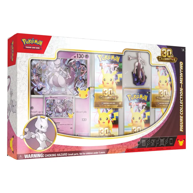Pokémon 30th Celebration – Figure Collection Mewtwo (englisch) *Vorbestellung
