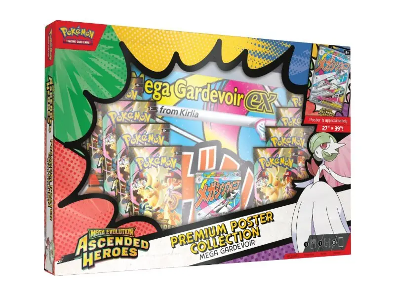 Pokemon Ascended Heroes Premium Poster Kollektion Box (Guardevoir) - EN