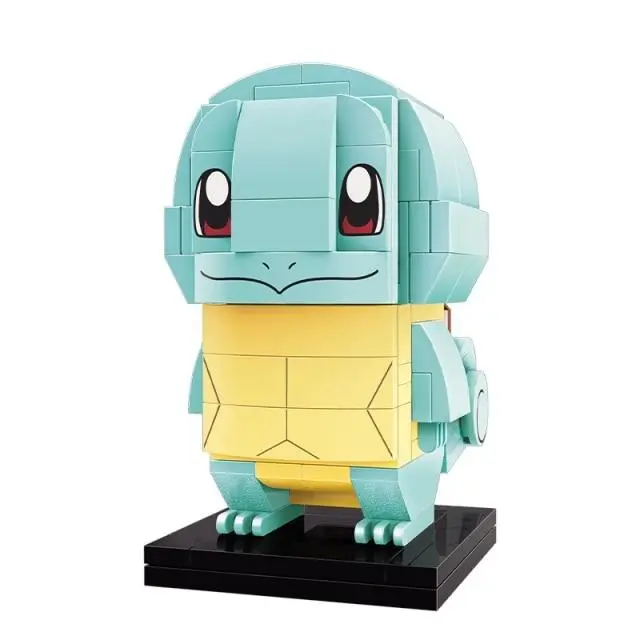Pokemon Baustein Sets (Pikachu, Schiggy, Enton etc.) 7 Motive