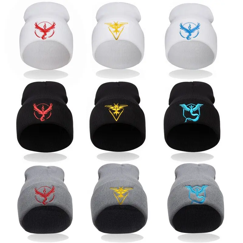 Pokemon Beanie Mütze Herbst / Winter mit Pikachu Motiv verschiedene Farben