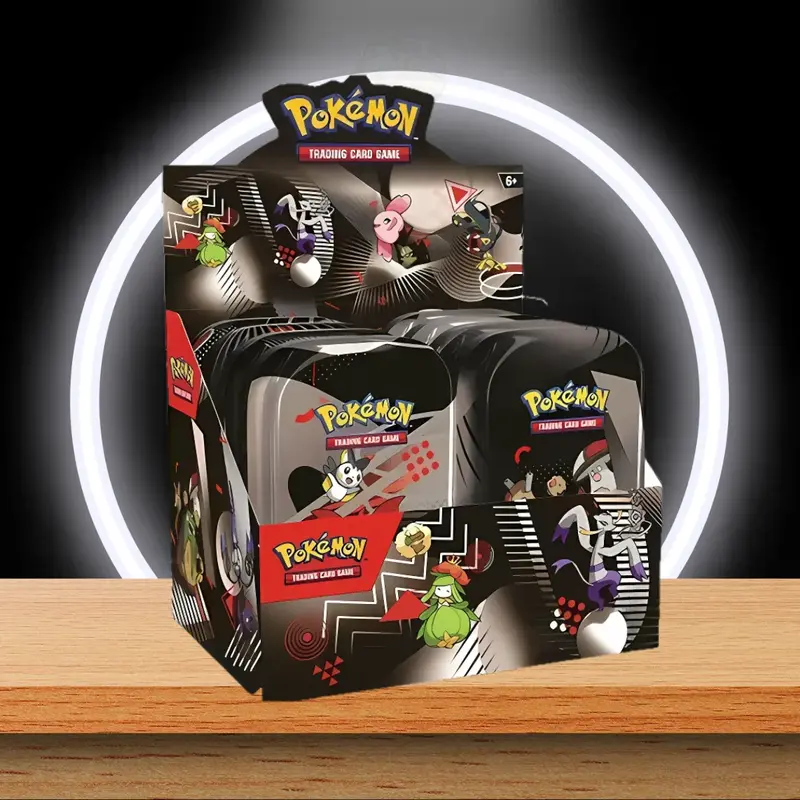Pokémon Black Bolt und White Flare Unova Mini Tin Display (ENG)