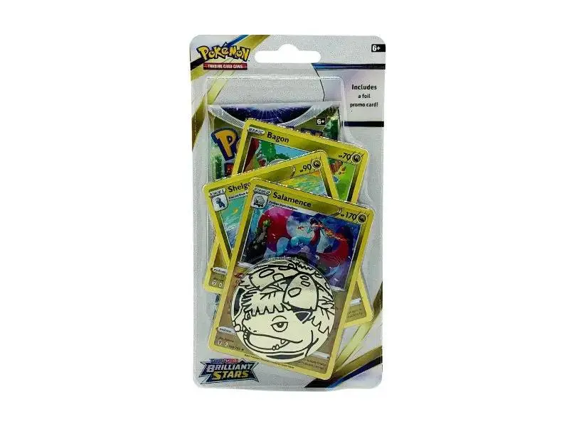 Pokémon Brilliant Stars Premium Checklane Blister (Salamence) - EN