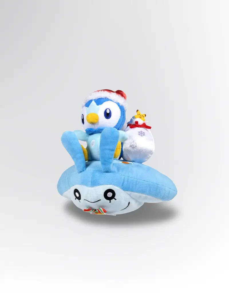 Pokémon Center Plinfa & Mantirps Untersee Weihnachten Plüsch Stofftier