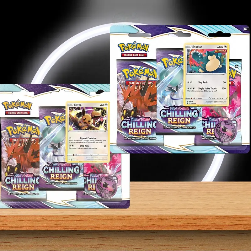 Pokémon Chilling Reign 3-Pack Blister (ENG)