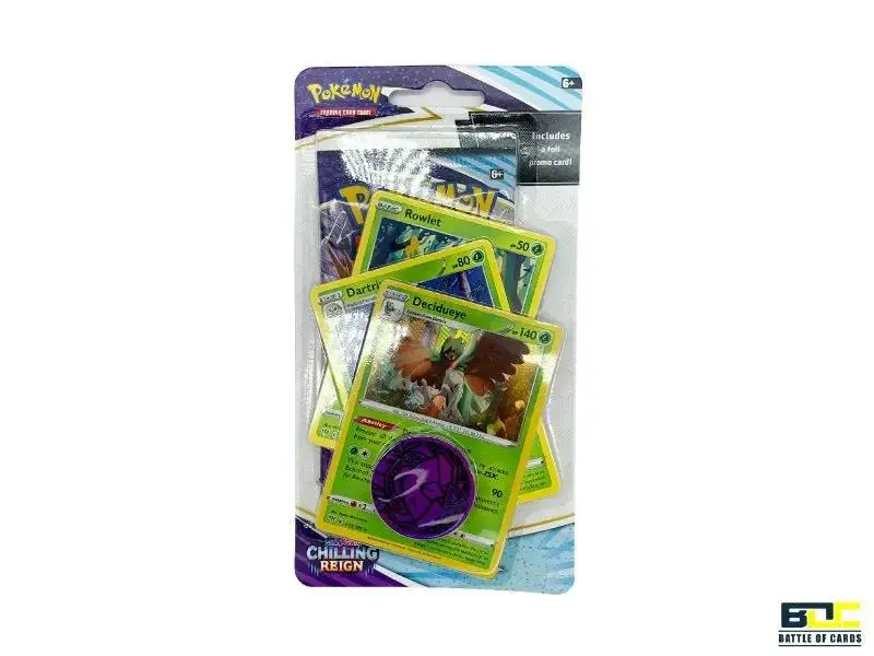 Pokemon Chilling Reign Premium Checklane Blister (Decidueye) - EN
