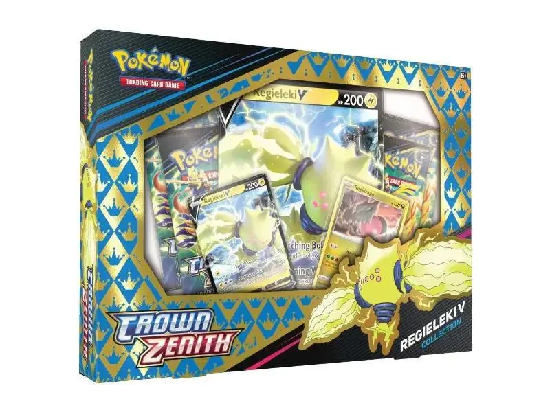 Pokémon Crown Zenith Regieleki V Collection Box - EN