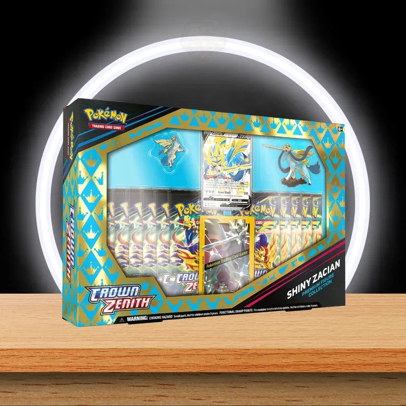Pokémon Crown Zenith Shiny Zacian Premium Figure Collection (ENG)