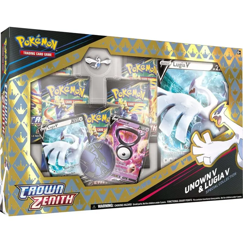 Pokémon - Crown Zenith - Unown V & Lugia V - Special Collection- EN