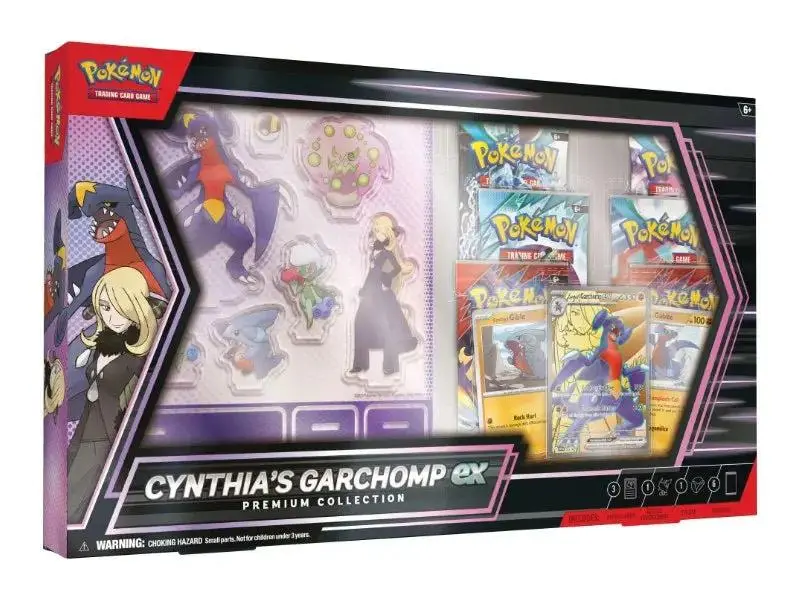 Pokemon Cynthia's Garchomp ex Premium Collection Box - EN