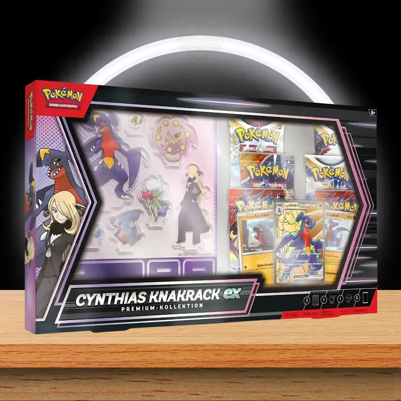 Pokémon Cynthias Knakrack-ex Premium Kollektion (DE)
