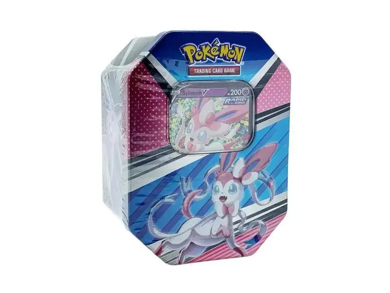 Pokemon Eevee Evolution Sylveon Tin Box - EN