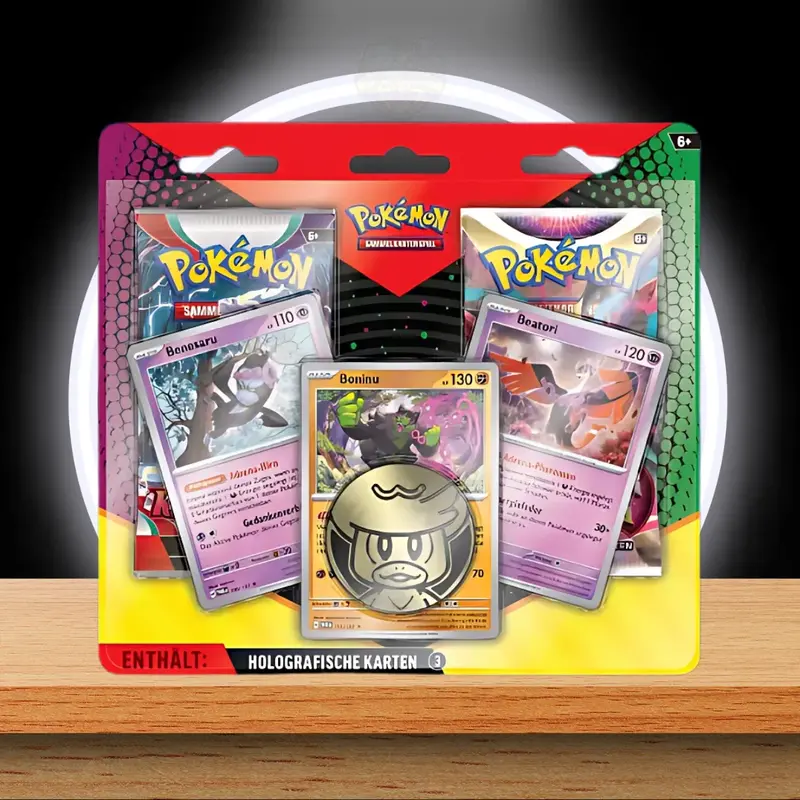 Pokémon Enhanced 2-Pack Blister 2025 Boninu (DE)