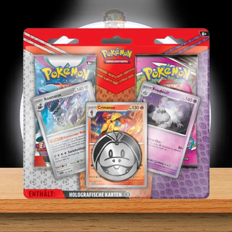 Pokémon Enhanced 2-Pack Blister Fusions Angriff, Entwicklung Paldea (DE)