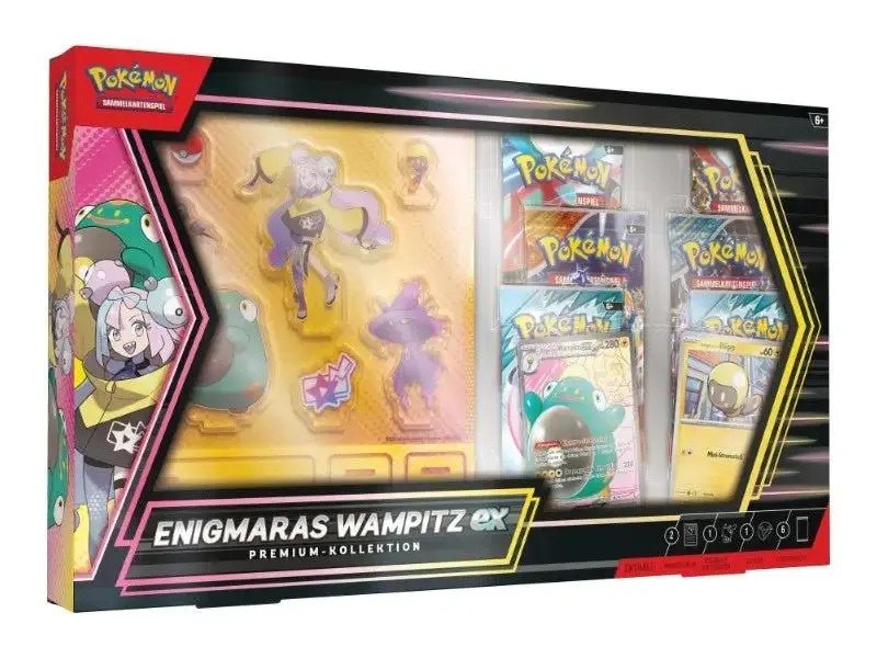 Pokemon Enigmaras Wampitz-ex Premium Kollektion Box - DE