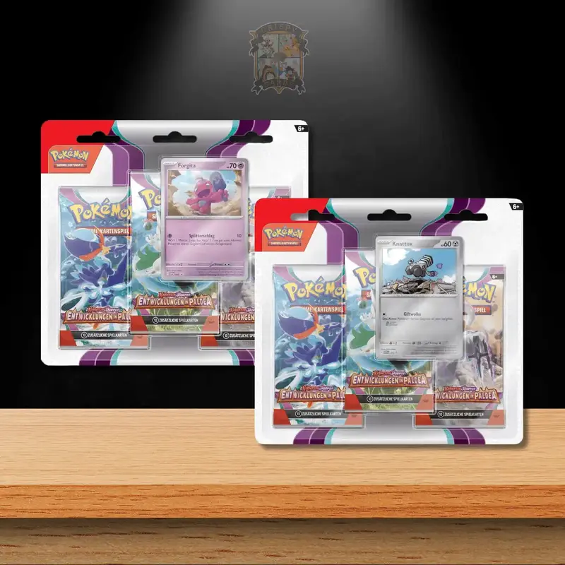 Pokémon Entwicklungen in Paldea 3-Pack Blister (DE)