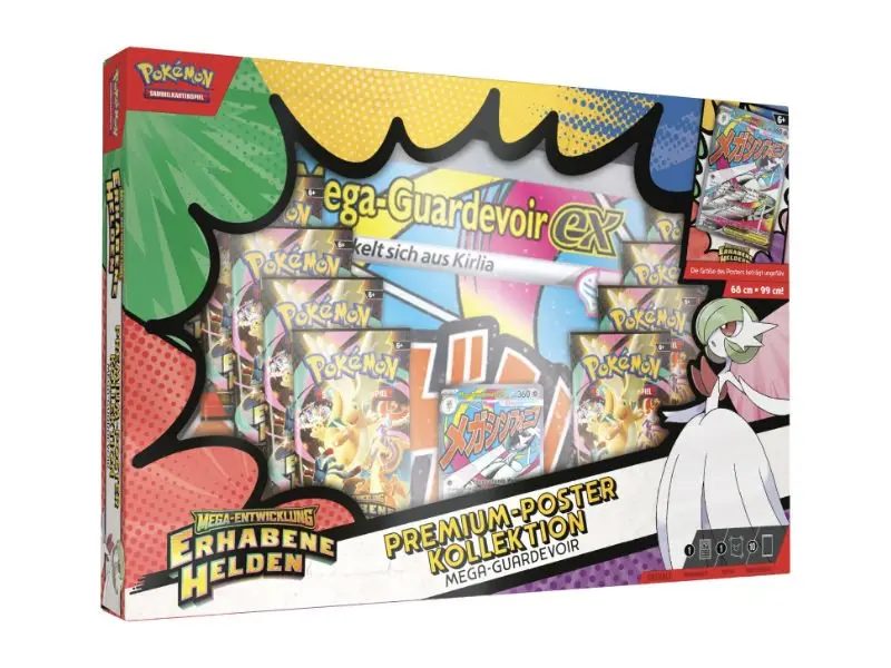 Pokemon Erhabene Helden Premium Poster Kollektion Box (Guardevoir) - DE