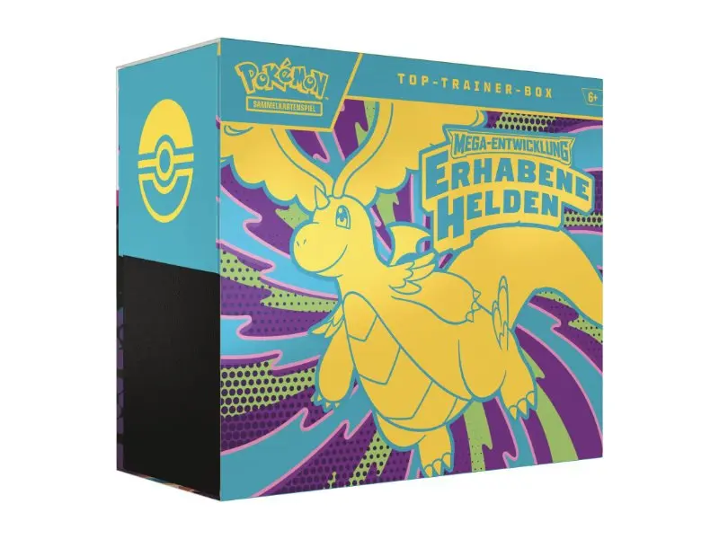 Pokemon Erhabene Helden Top Trainer Box - DE