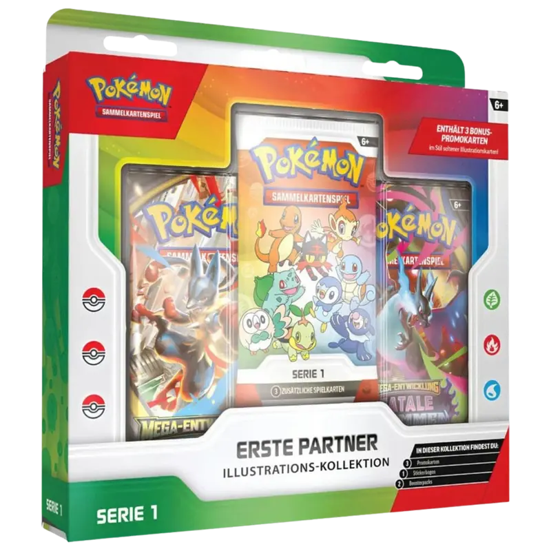 Pokemon - Erste Partner Illustrations-Kollektion Serie 1 [DE]
