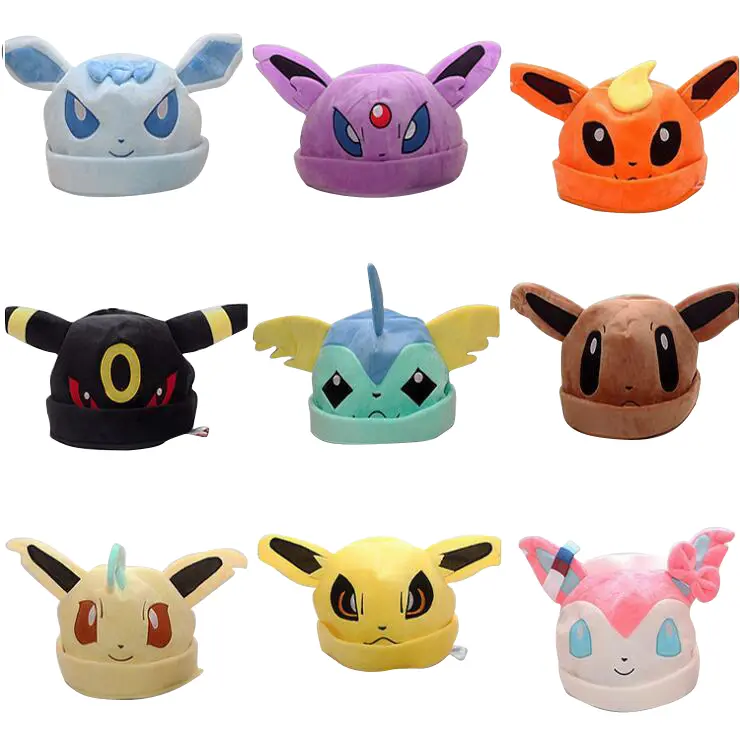 Pokemon Evoli, Eevee, Umbreon, Sylveon,  etc. Cosplay Mütze