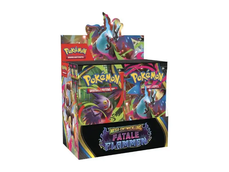 Pokemon Fatale Flammen Booster Display - DE