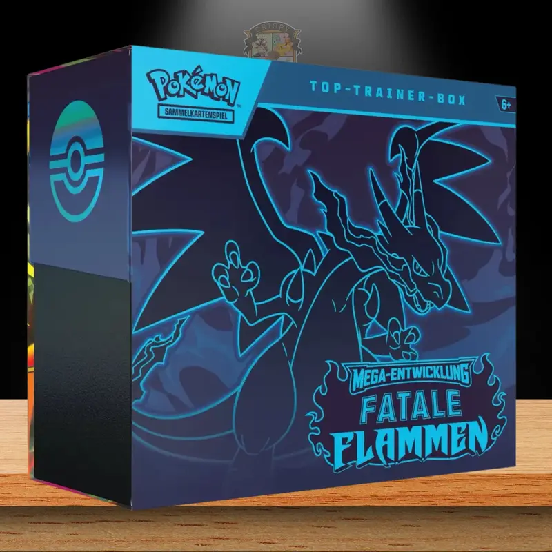 Pokémon Fatale Flammen Top Trainer Box (DE)