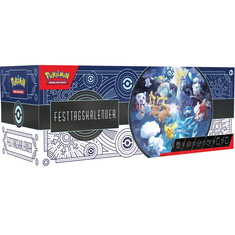 Pokémon - Festtagskalender 2023 - DE