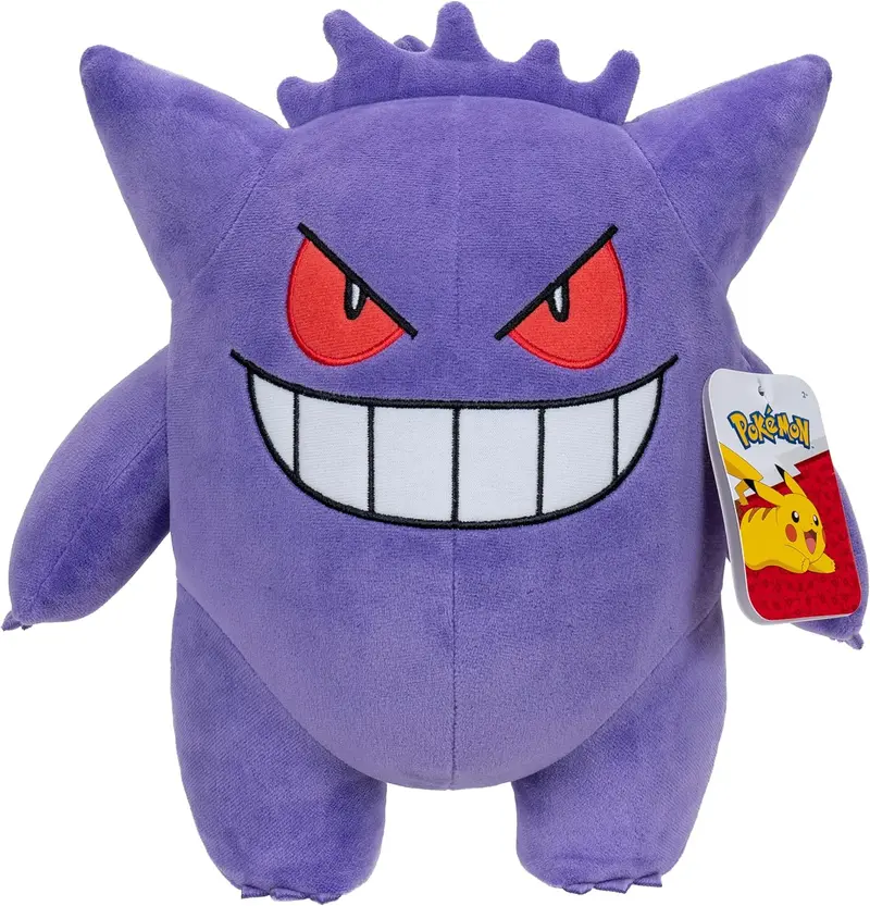 Pokémon Gengar Plüsch 30 cm – offiziell lizenziert Jazwares