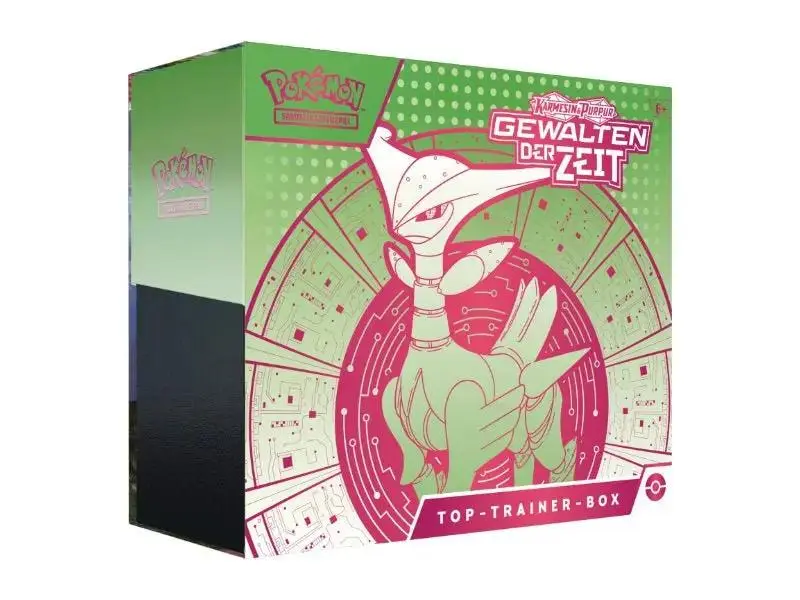 Pokémon Gewalten der Zeit - Eisenblatt Top Trainer Box - DE