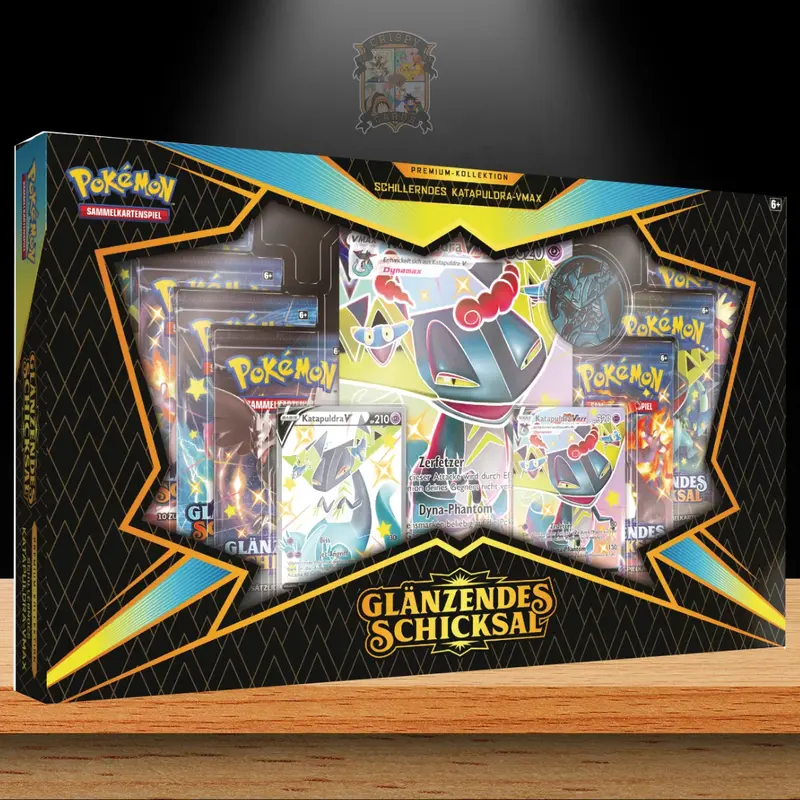 Pokémon Glänzendes Schicksal Shiny Dragapult VMAX Kollektion (DE)
