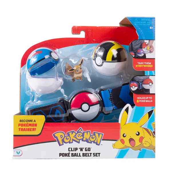Pokémon Gürtelclip 'N' Carry Pokéball Evoli Eevee