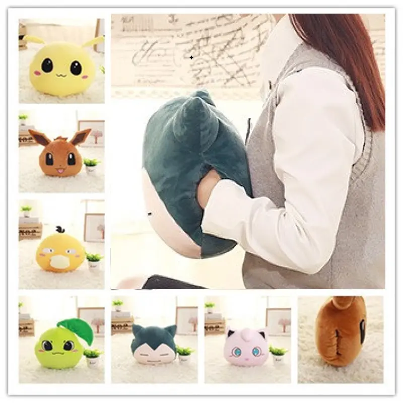 Pokemon Handschuhe Handwärmer Relaxo, Evoli, Enton - verschiedene Motive