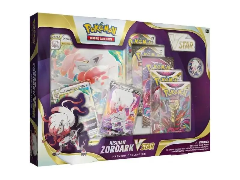 Pokémon Hisuian Zoroark VStar Premium Collection Box - EN