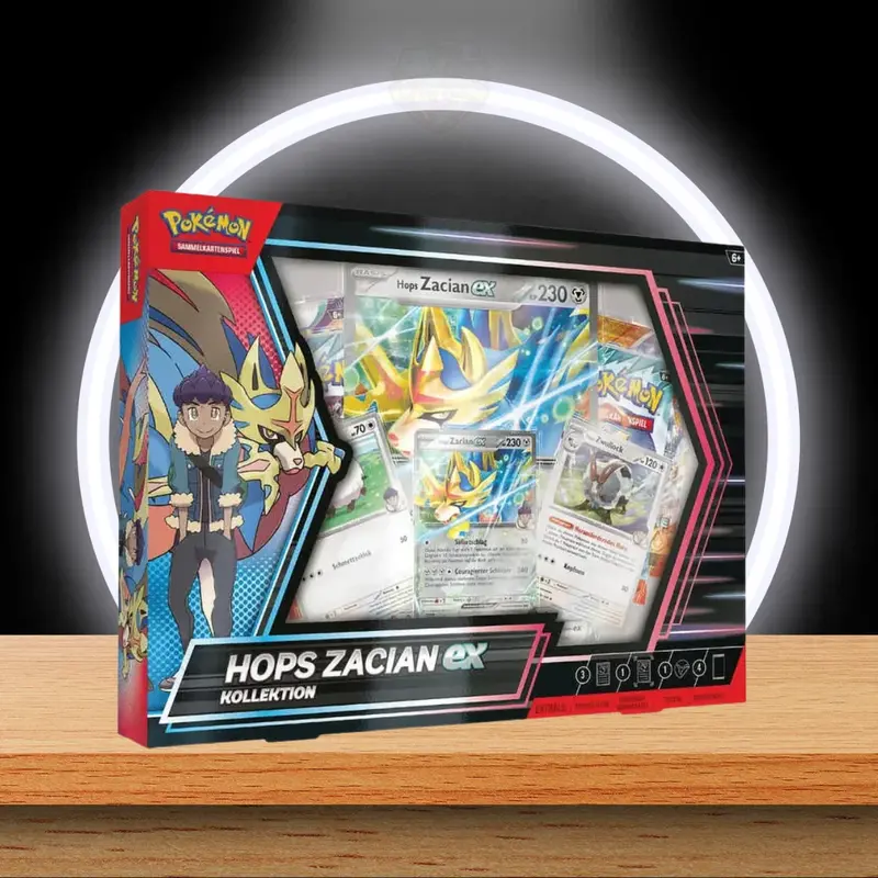 Pokémon Hops Zacian ex Kollektion (DE)