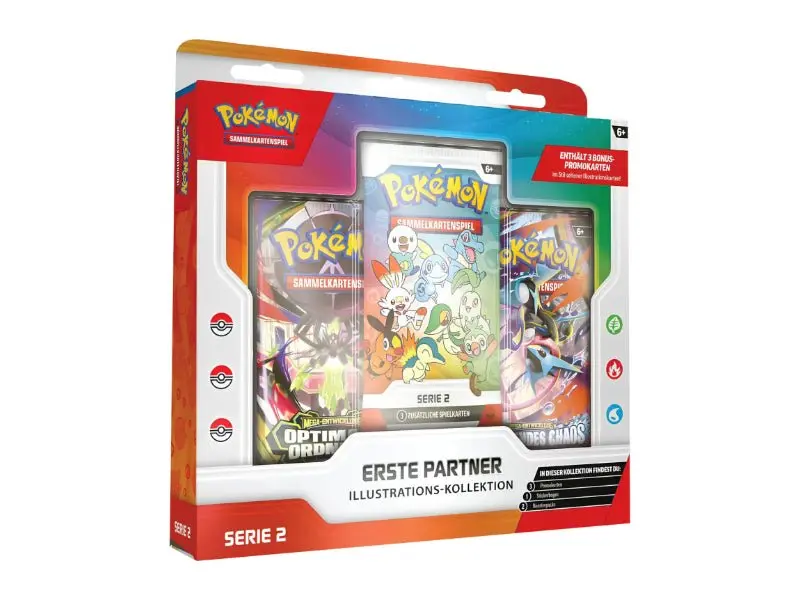 Pokemon Illustrations Kollektion Box (Erste Partner Serie 2) - DE