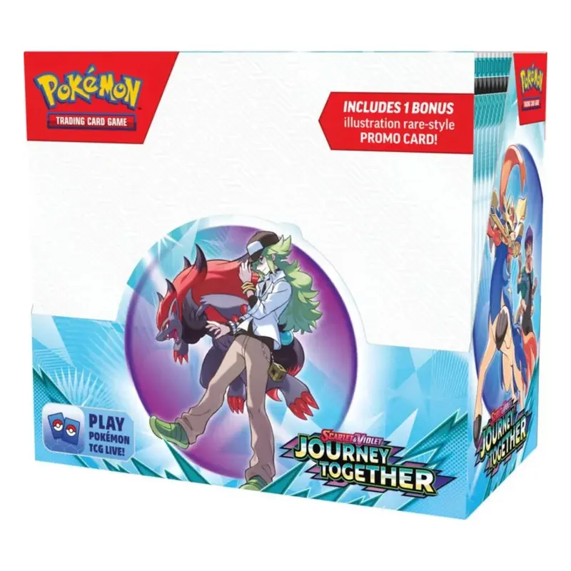 Pokémon Journey Together Enhanced Booster Display Englisch