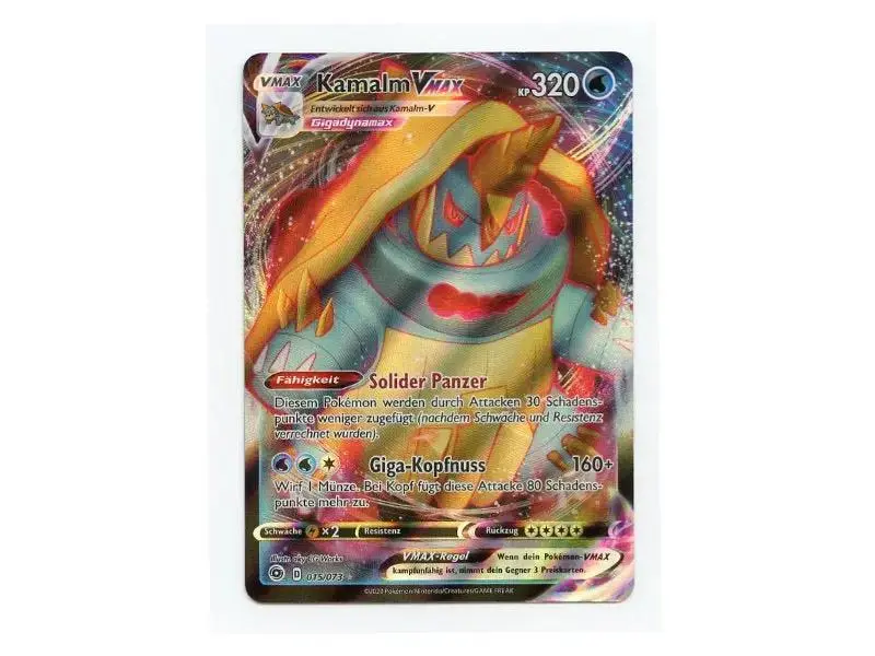Pokemon Kamalm V Max 015/073