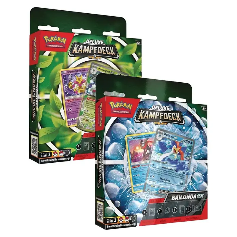 Pokémon - Kampfdeck - Bailonda ex & Maskagato ex - DE