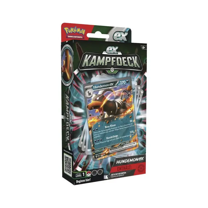 Pokémon - Kampfdeck ex - Hundemon ex - DE