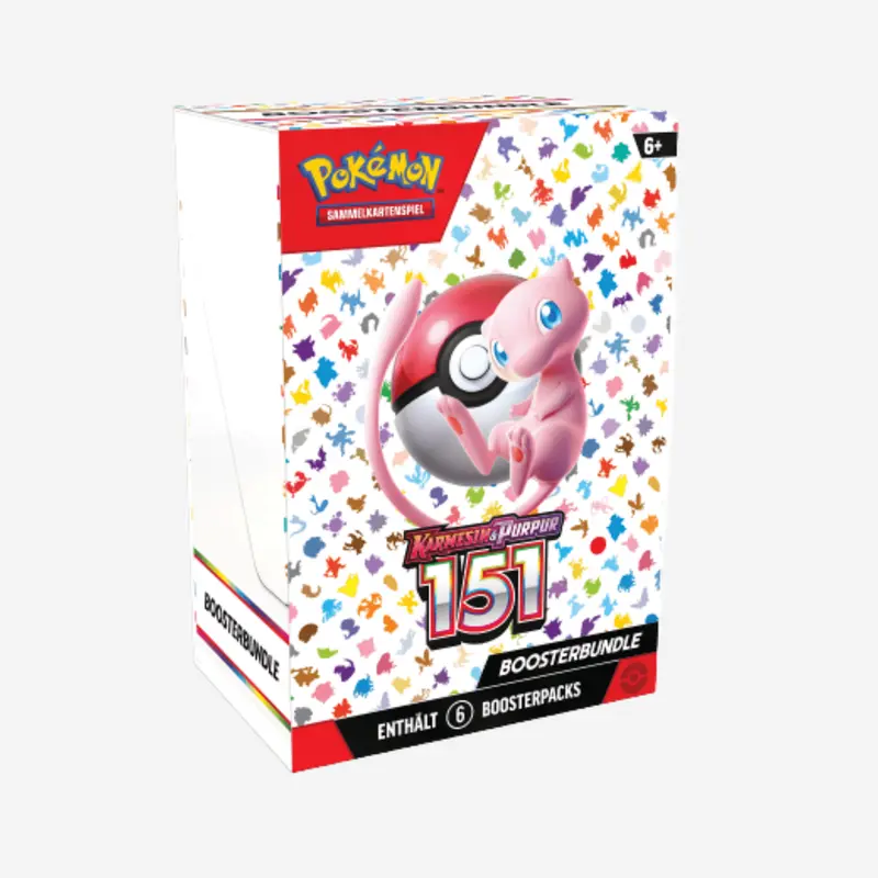 [POKÉMON] KARMESIN & PURPUR - 151 - BOOSTER BUNDLE [DE]