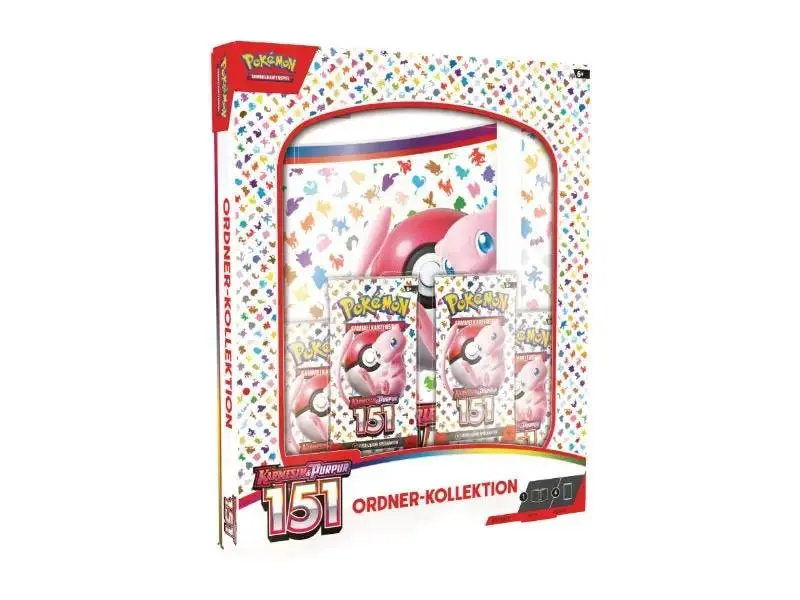 Pokemon Karmesin & Purpur 151 Ordner Kollektion Box - DE