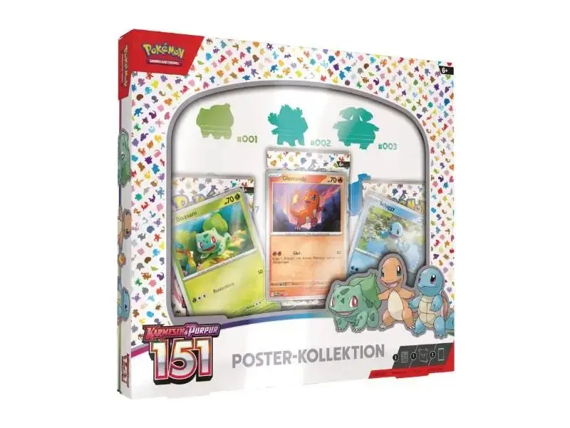 Pokemon Karmesin & Purpur 151 Poster Kollektion Box - DE