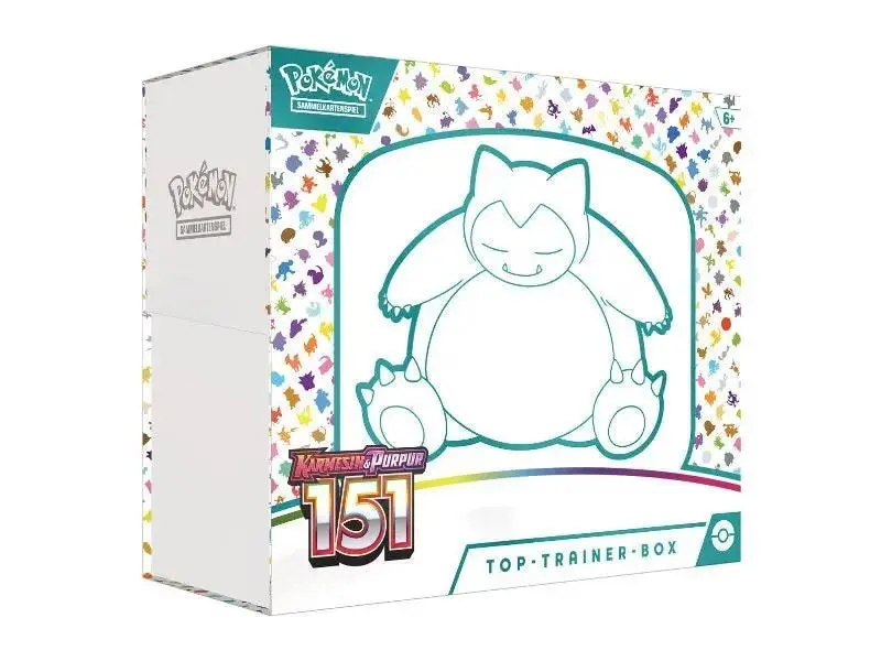Pokemon Karmesin & Purpur 151 Top Trainer Box - DE