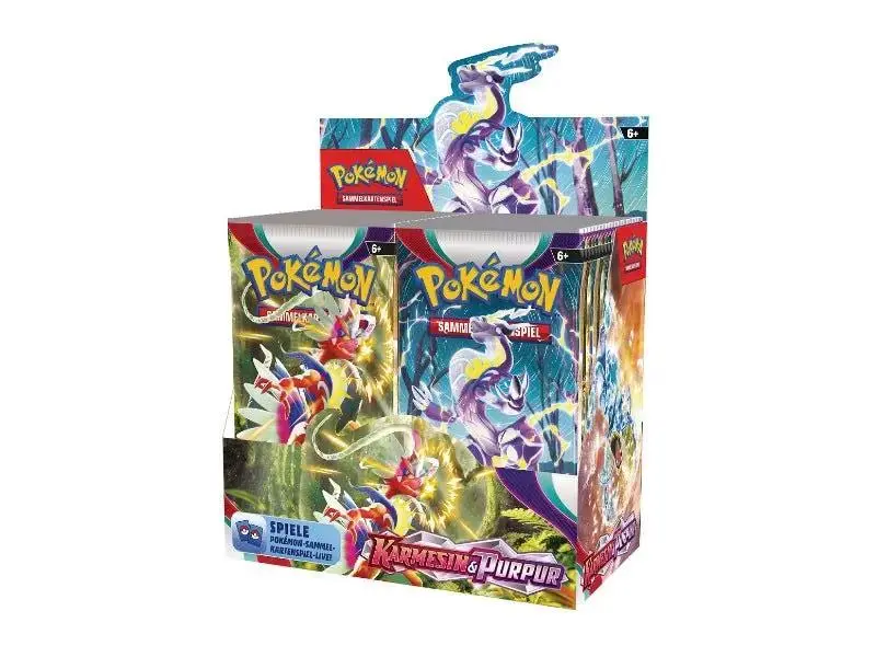 Pokémon Karmesin & Purpur Booster Display - DE