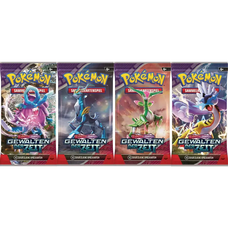 Pokémon - Karmesin & Purpur - Gewalten der Zeit - Booster - DE