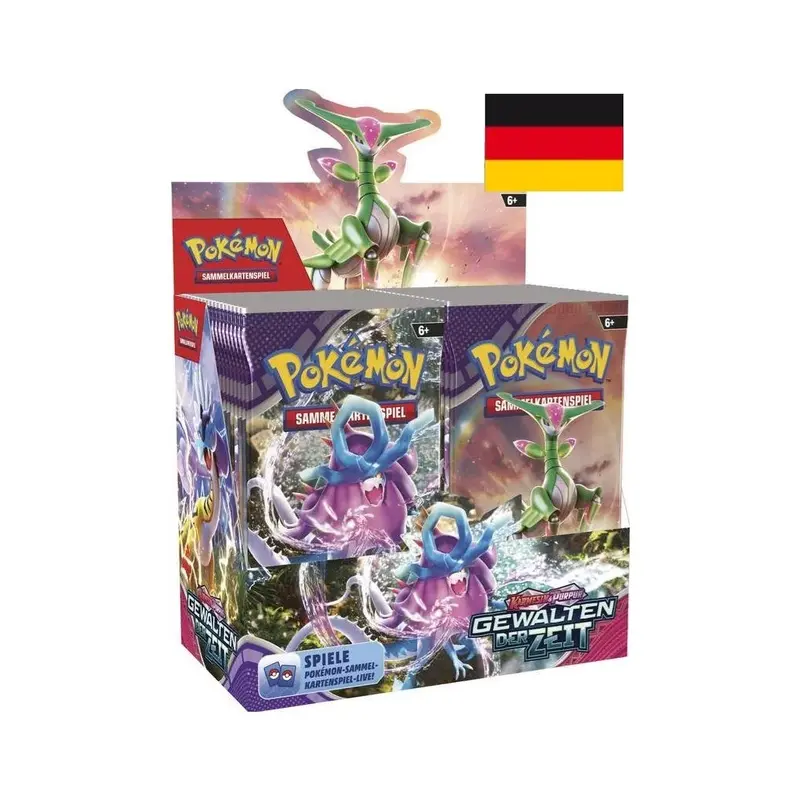 Pokémon - Karmesin & Purpur - Gewalten der Zeit - Display - DE