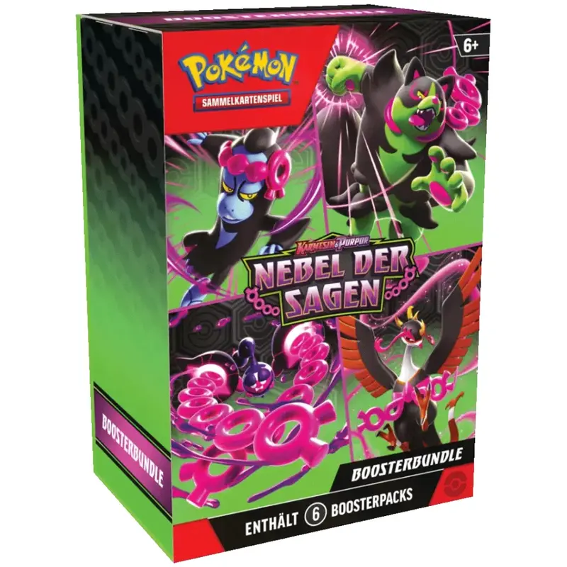 Pokémon - Karmesin & Purpur - Nebel der Sagen - Booster Bundle - DE
