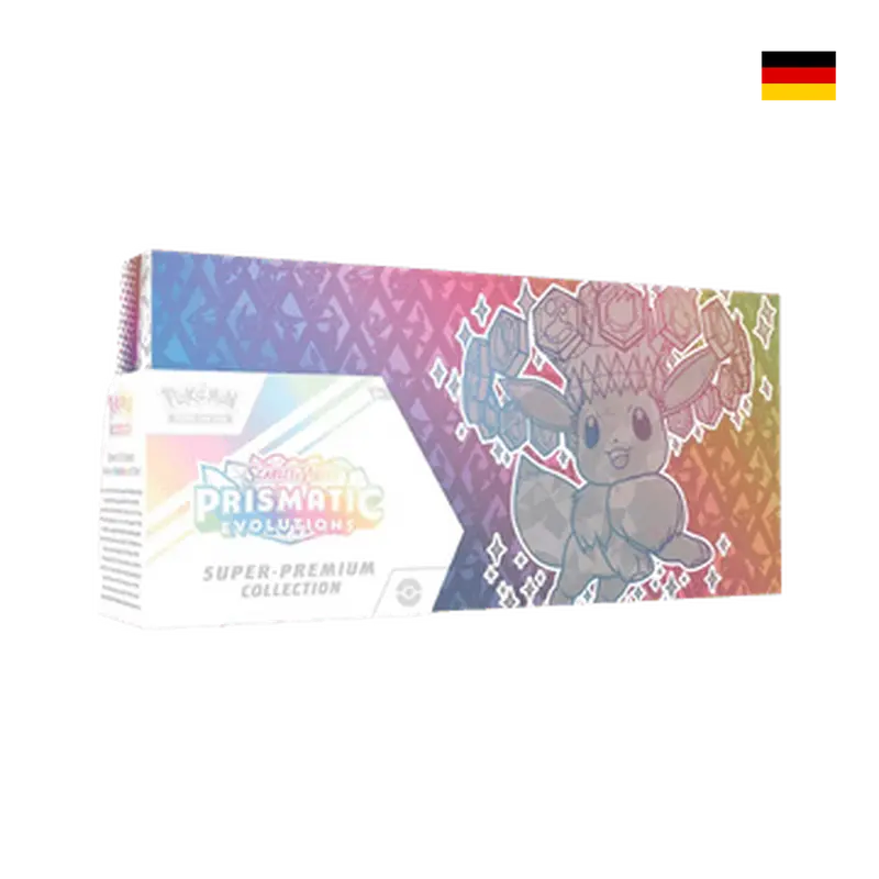 Pokémon Karmesin & Purpur – Prismatische Entwicklungen – Super-Premium-Kollektion – DE